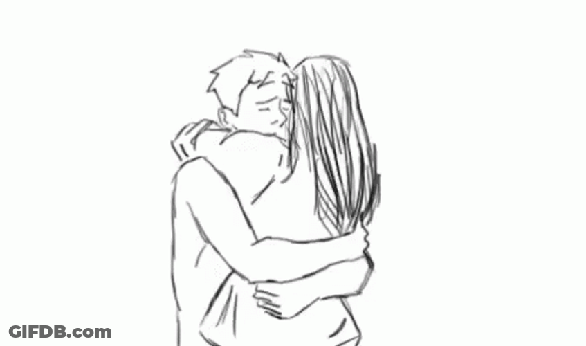 Loving Couple Shows Empathy GIF