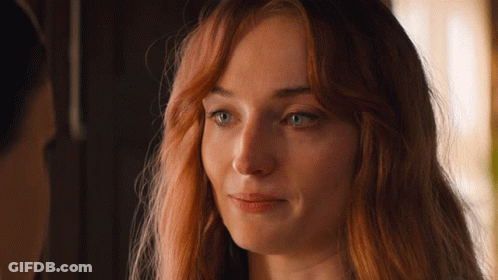 Loving Stare Sophie Turner GIF