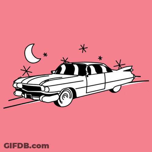 Lowrider Car Animation GIF