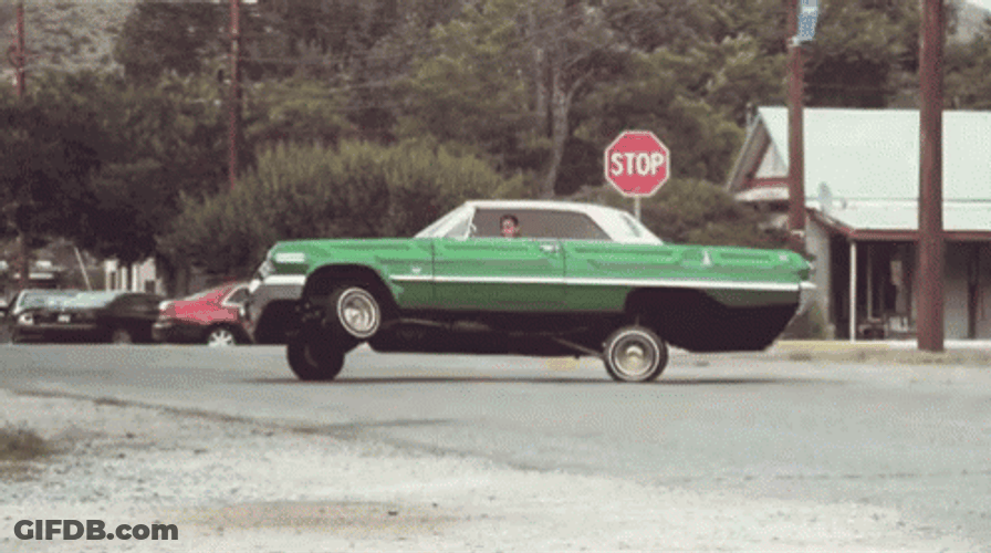 Lowrider Car Balance GIF