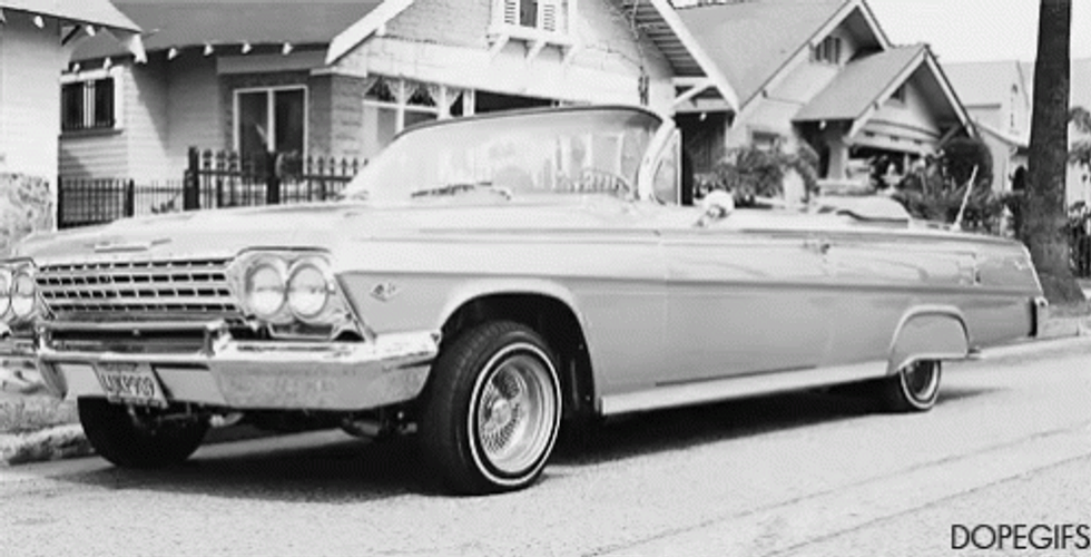 Lowrider Car Drive GIF