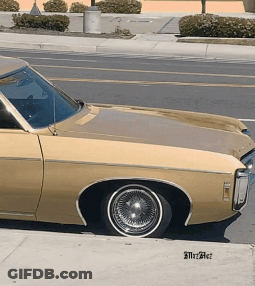 Lowrider Car Ready To Go GIF