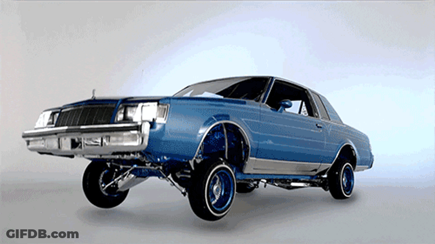 Lowrider Neon Lights GIF
