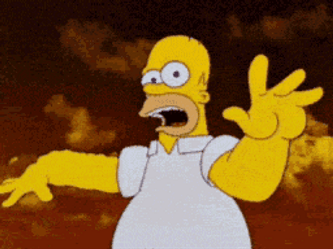 Lsd Mesmerizing Homer Simpson GIF