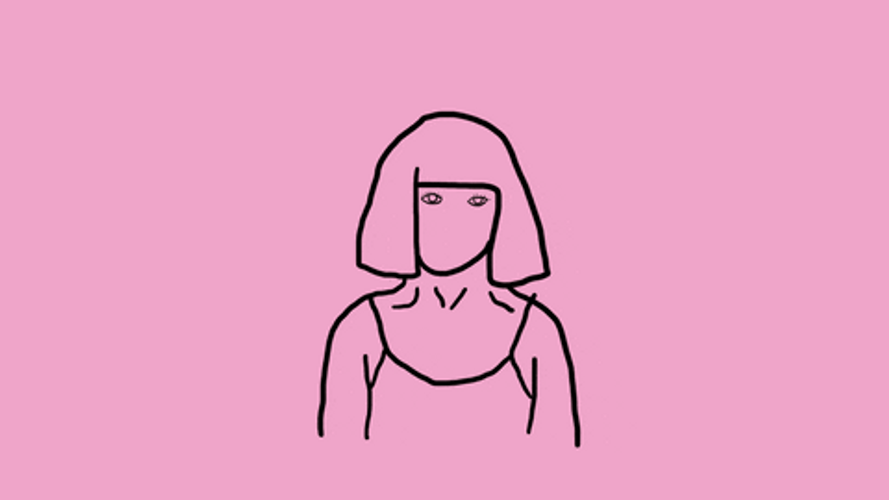 Lsd Pink Woman Crying GIF
