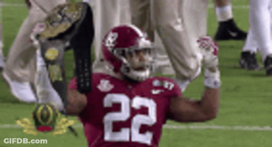 Lsu Football Champion's Belt GIF