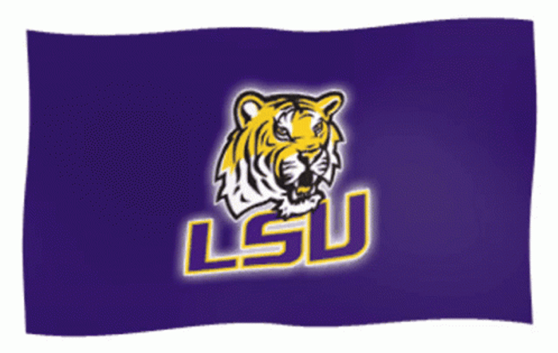 Lsu Football Flag GIF