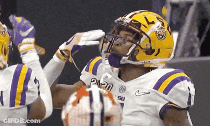 Lsu Football Jamarr Blowing Kisses GIF