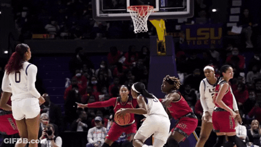 LSU Tigers Basketball Shoot Your Shot GIF