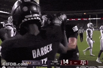 LSU Vs Alabama Football Game GIF