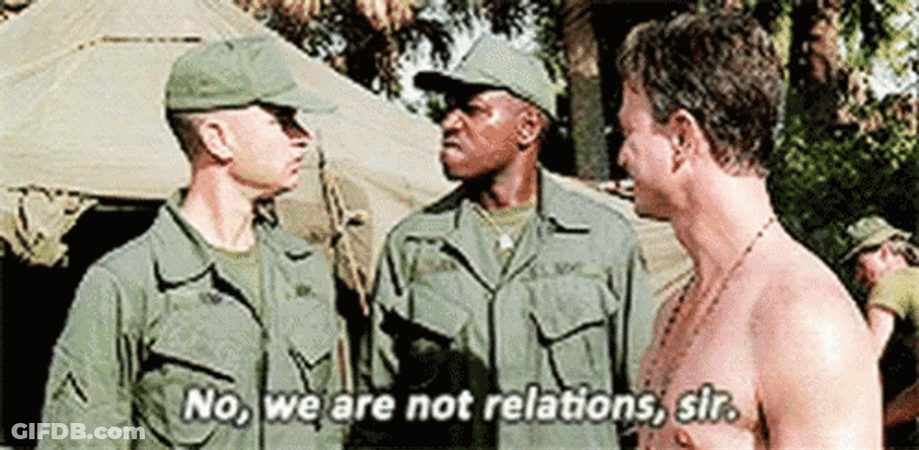 Lt Dan Approaches Forrest Gump GIF