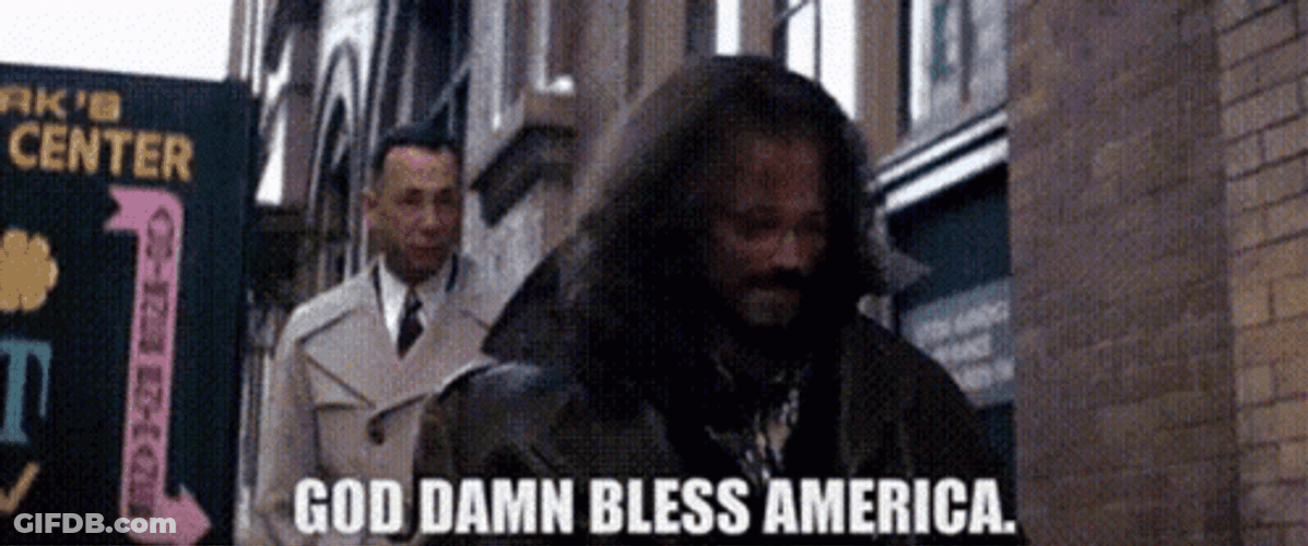 Lt Dan Being Emotional GIF