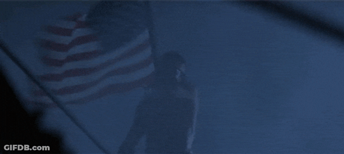 Lt Dan In The Middle Of Storm GIF
