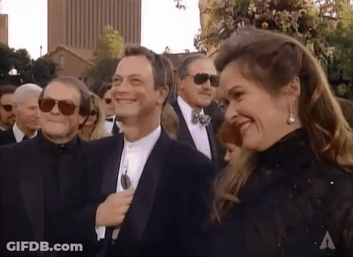 Lt Dan Waves At People GIF