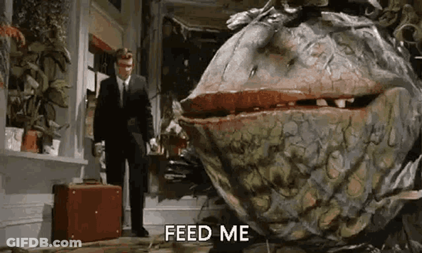 Lttle Shop Of Horrors Feed Me GIF