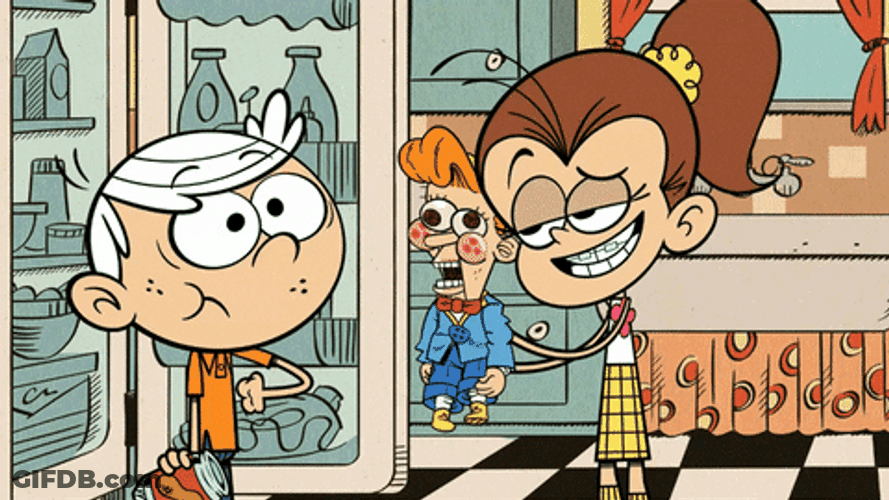 Luan Loud Embarrassing Burp GIF
