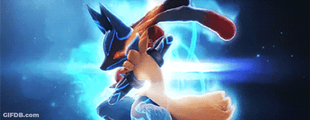 Lucario Aura Sphere Pokken Tournament GIF