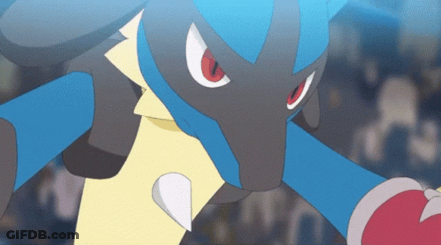Lucario Staff Split GIF