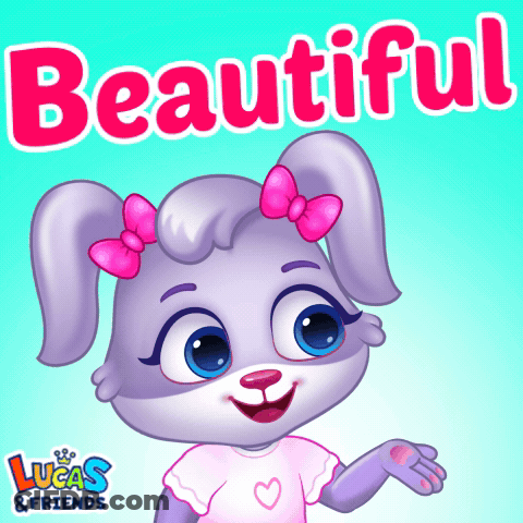 Lucas And Friends Advertisement With Purple Rabbit GIF