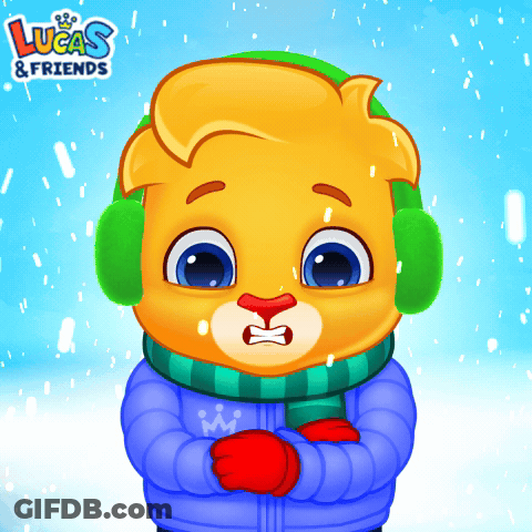 Lucas And Friends Bear Wearing Ear Muffs GIF