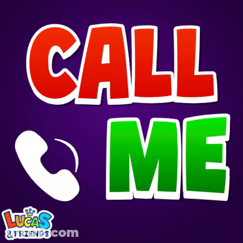 Lucas And Friends Call Me Logo GIF