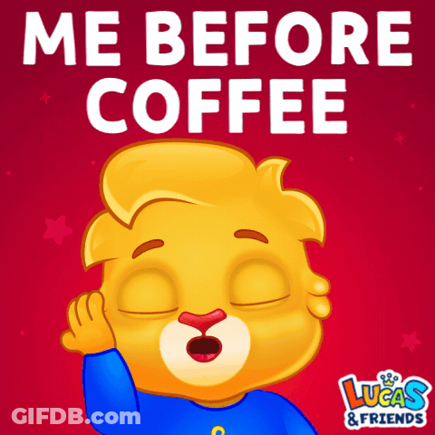Lucas And Friends Cartoon Bear Poster GIF