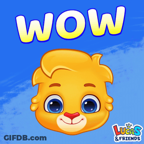 Lucas And Friends Cartoon Face Advertisement GIF