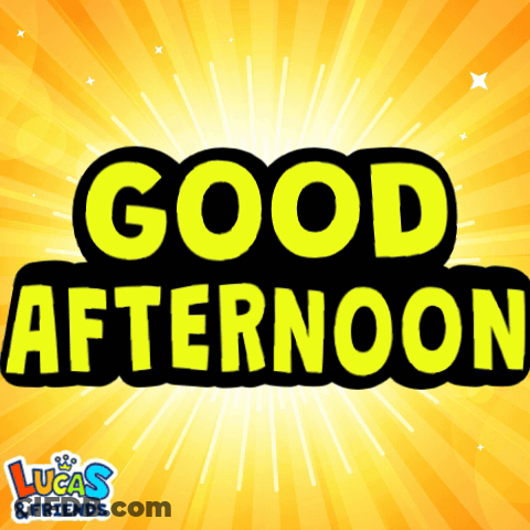 Lucas And Friends Good Afternoon GIF