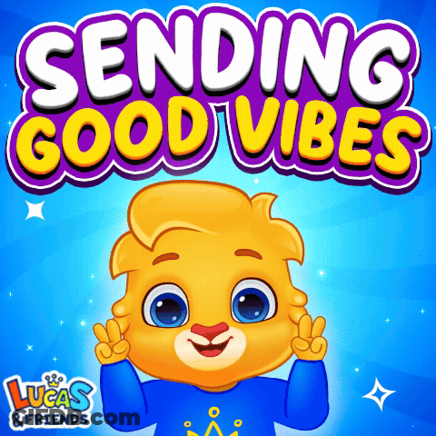 Lucas And Friends Good Vibes Bear GIF