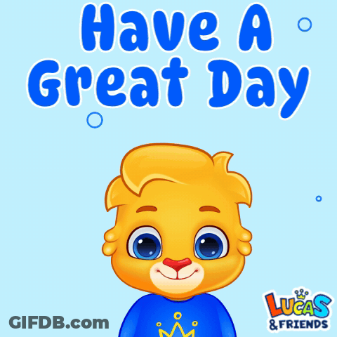 Lucas And Friends Greeting Card Cartoon Bear GIF