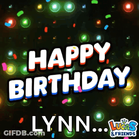 Lucas And Friends Greeting Card For Lynn GIF