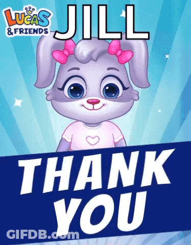 Lucas And Friends Jill Says Thank You With A Picture Of Her GIF