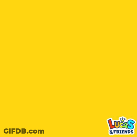 Lucas And Friends Logo Yay Speech Bubble GIF