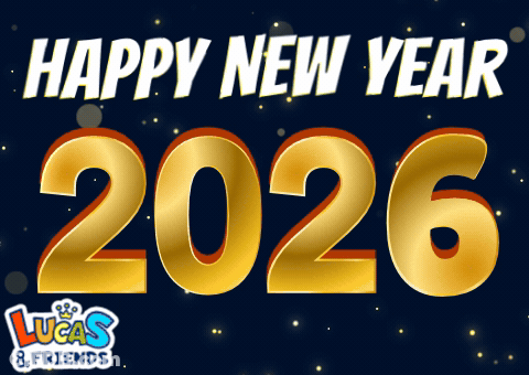 Lucas And Friends New Year Advertisement GIF