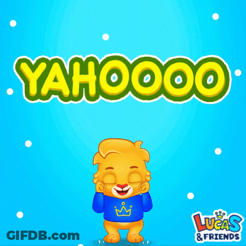 Lucas And Friends Teddy Bear With Crown GIF