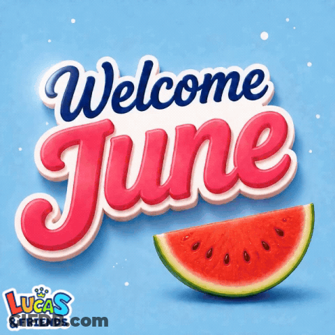 Lucas And Friends Welcome June GIF