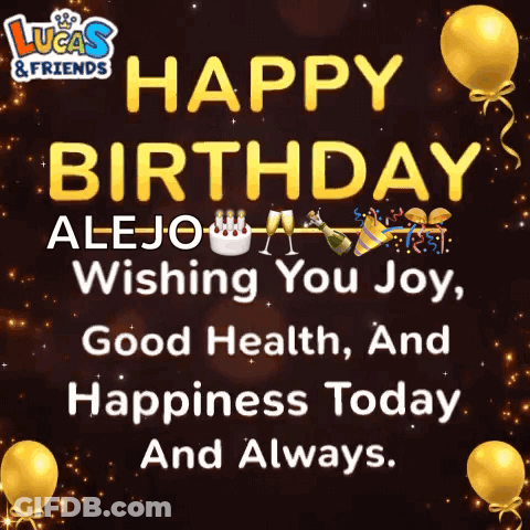 Lucas And Friends Wishing Alejo Happy Birthday GIF