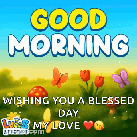 Lucas And Friends Wishing Blessings GIF