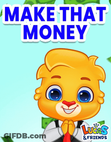 Lucas & Friends Advertisement Cartoon Character GIF