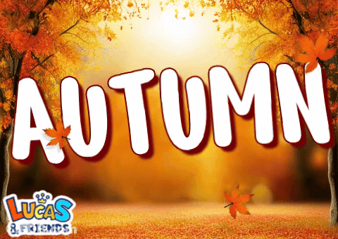 Lucas & Friends Autumn Leaves And Trees Advertisement GIF