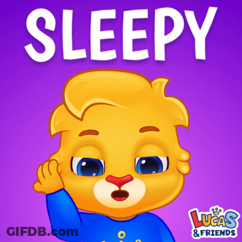 Lucas & Friends Bear Covering Ears GIF