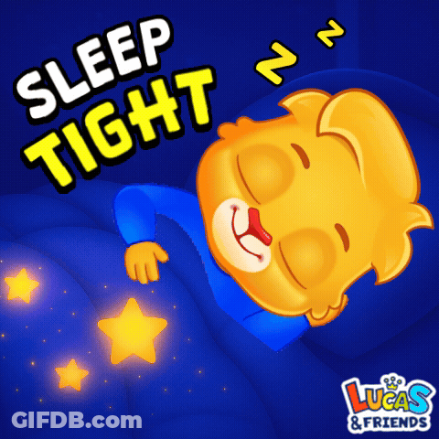Lucas & Friends Boy Sleeping GIF