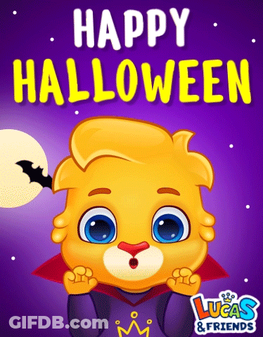 Lucas & Friends Greeting Card Cartoon Character GIF
