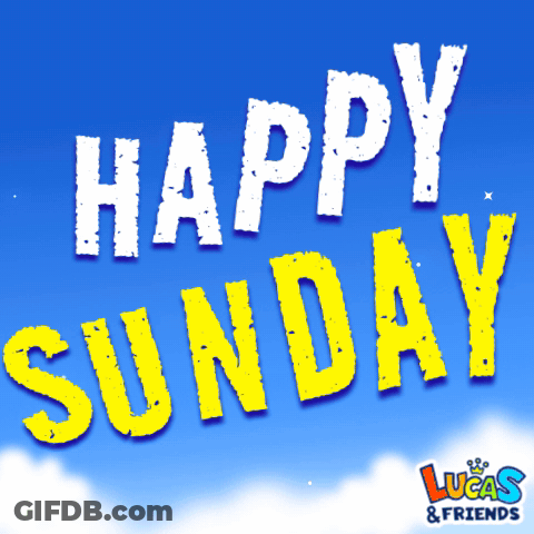 Lucas & Friends Happy Sunday GIF