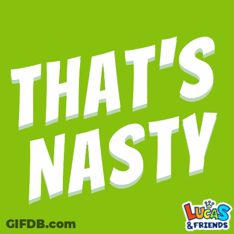 Lucas & Friends Logo Nasty GIF