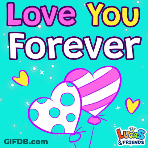 Lucas & Friends Love You Forever Card GIF