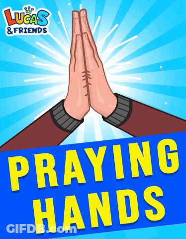 Lucas & Friends Man Praying GIF