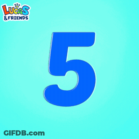 Lucas & Friends Poster With Confetti GIF
