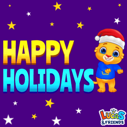 Lucas' Funny Holiday Dance GIF
