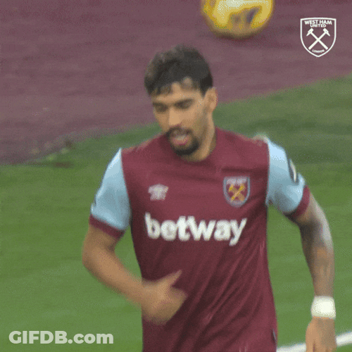 Lucas Paqueta Casually Running GIF